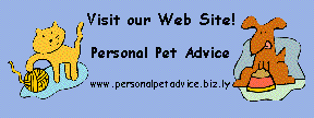Personal Pet Advice Webpage
